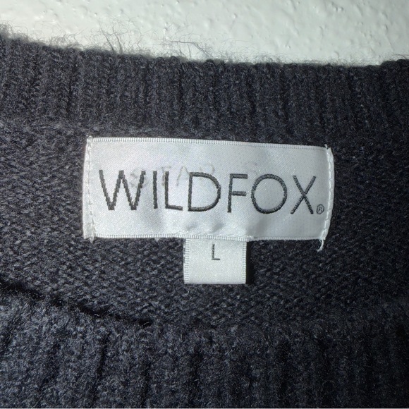 Wildfox Couture Four Suits Daytrip Sweater. - Picture 2 of 3